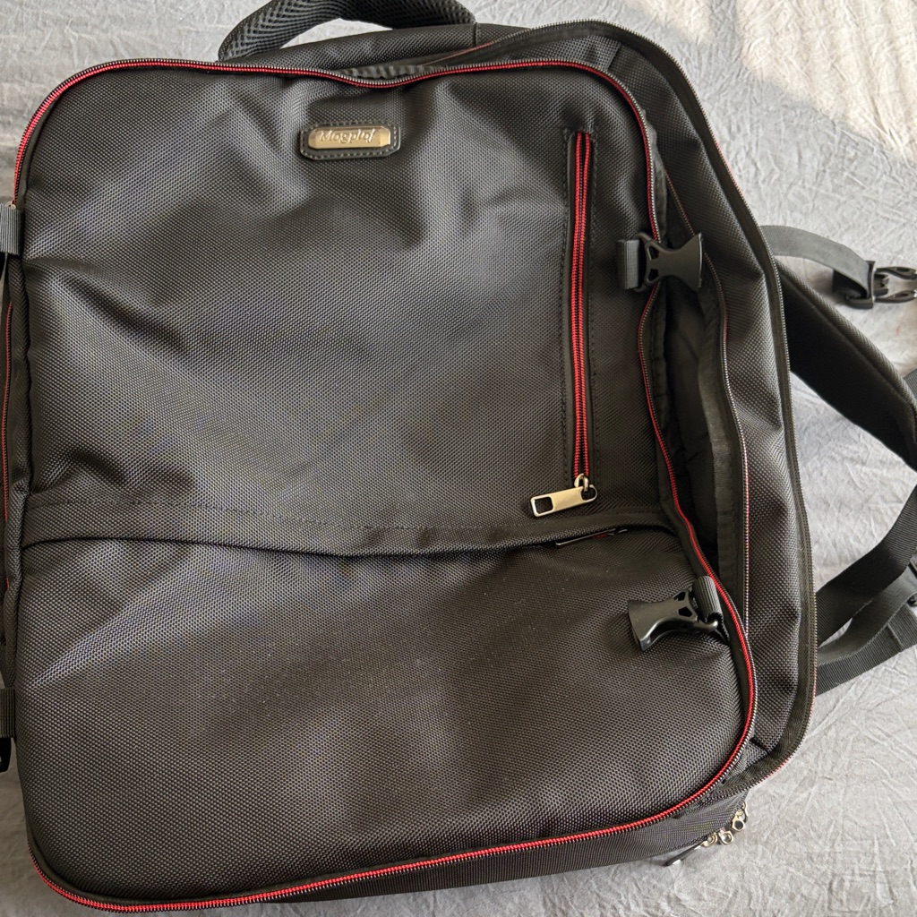 Black And Red Backpack